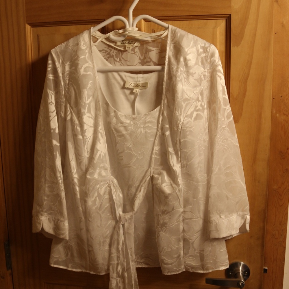 NWT  Tradition Jacket and Tank Top Set - Size 10
